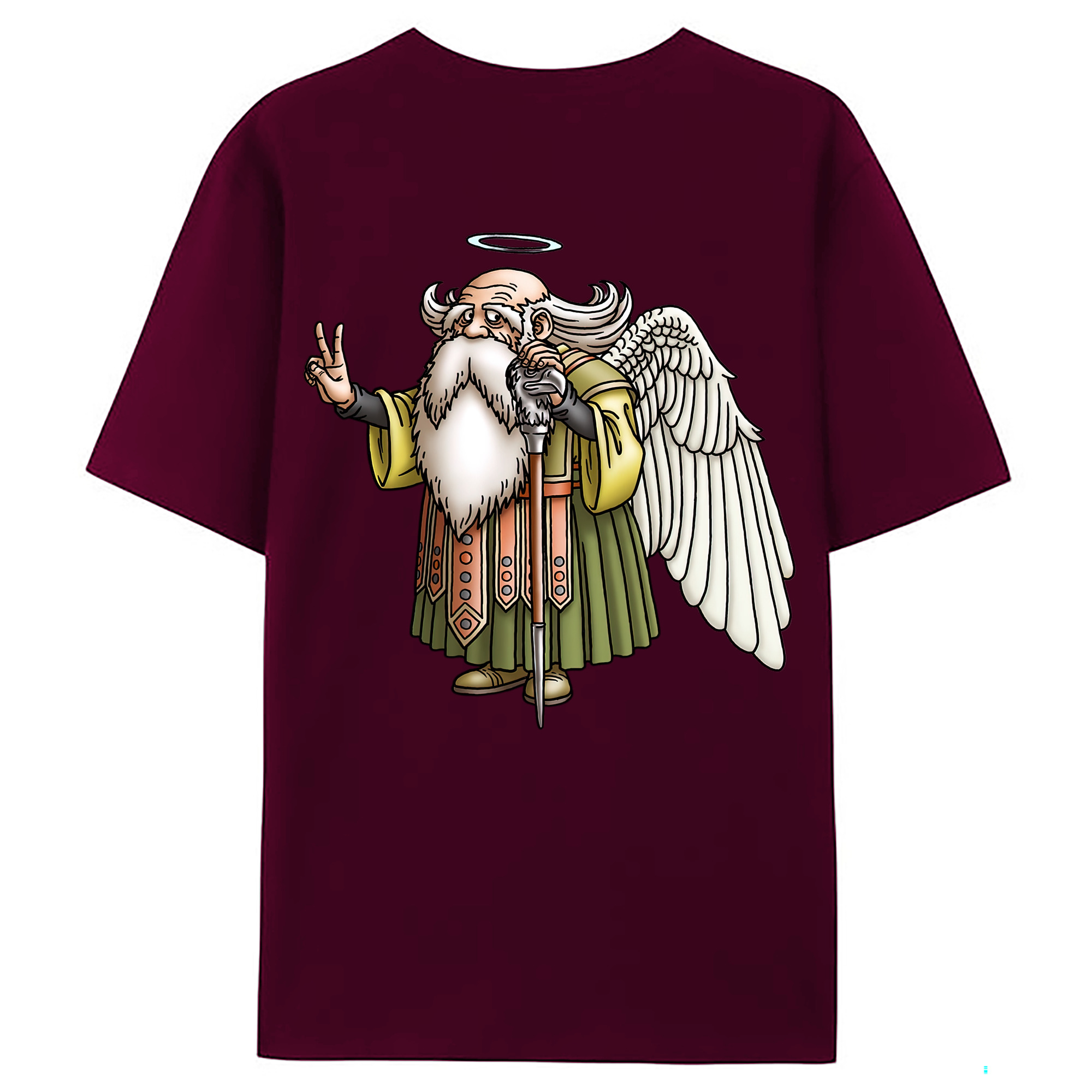 （画像用） ドラゴンクエスト Doragon Kuesuto Dragon Quest レディース半袖Tシャツ(バックプリント)